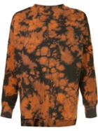 Daniel Patrick Bleached Sweatshirt, Men's, Size: Medium, Black, Cotton