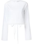 Jil Sander Panelled Blouse - Grey