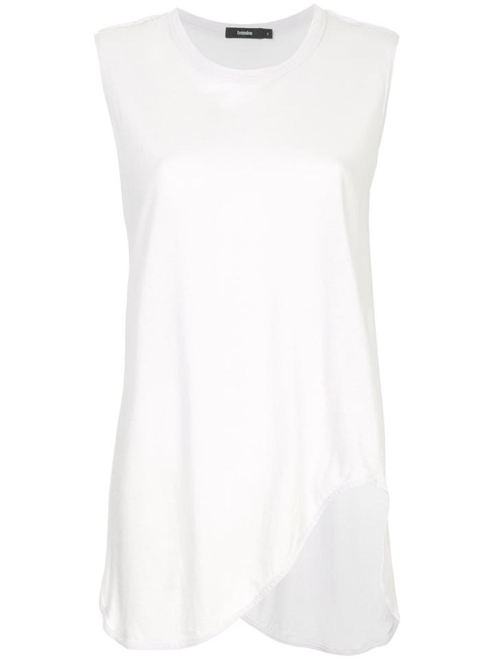 Bassike Sleeveless Tank Top - Pink & Purple