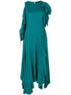 Erika Cavallini Asymmetrical Dress - Green