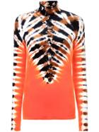 Proenza Schouler Long Sleeve Tie Dye Turtleneck - Multicolour
