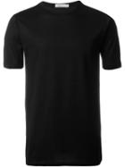 Fashion Clinic Crew Neck T-shirt, Men's, Size: S, Black, Cotton