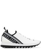 Dkny Logo Sneakers - White