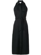 Max Mara Cinched Shirt Dress - Black