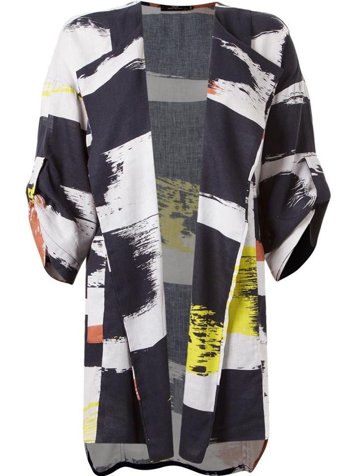 Andrea Marques Abstract Print Parka