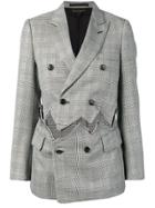 Comme Des Garçons Detached Double-breasted Blazer - Black