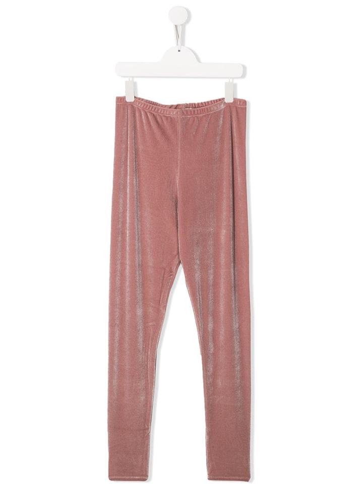 Douuod Kids Teen Textured Leggings - Pink