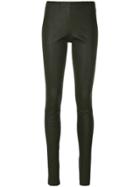 Lamberto Losani Skinny Trousers - Green