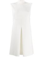 Dorothee Schumacher Stand Up Collar Dress - White