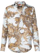 Lords And Fools Paisley Print Shirt - Blue