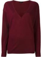 Tibi V-neck Sweater