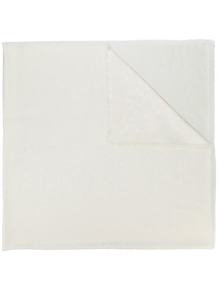 Bally Monogram-print Scarf - White