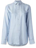 Paul Smith Striped Shirt, Women's, Size: 40, Blue, Silk/cotton/cupro