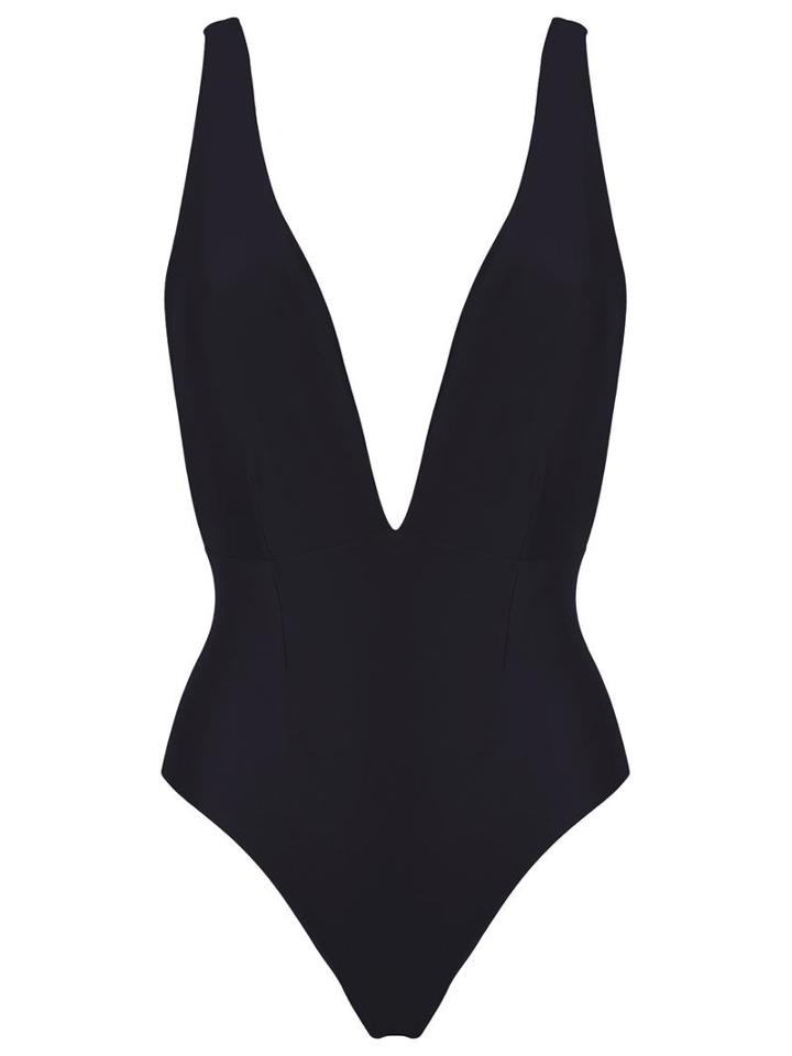 Haight Deep V Neck Swimsuit, Women's, Size: Medium, Polyamide/spandex/elastane