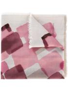 Bottega Veneta Frayed Edges Scarf, Women's, Nude/neutrals, Silk/cashmere
