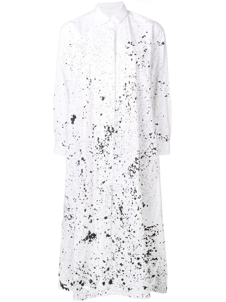 Daniela Gregis Cotton Shirt Dress - White