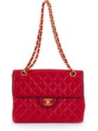 Quilted Shoulder Bag, Women's, Red, Chanel Vintage