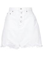 Nobody Denim Piper Skirt Exposed Obscure - White