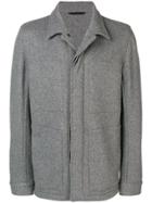 Ann Demeulemeester Concealed Front Fastening Jacket - Grey