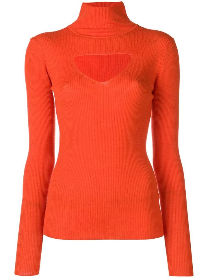 Temperley London Gravity Knit Jumper - Orange