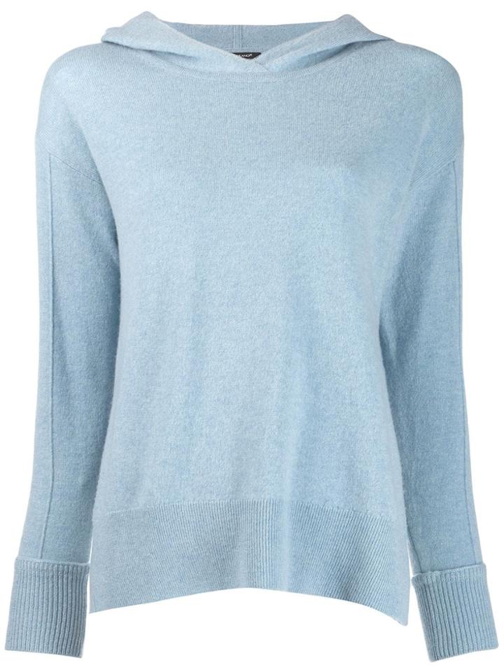 Luisa Cerano Hooded Jumper - Blue