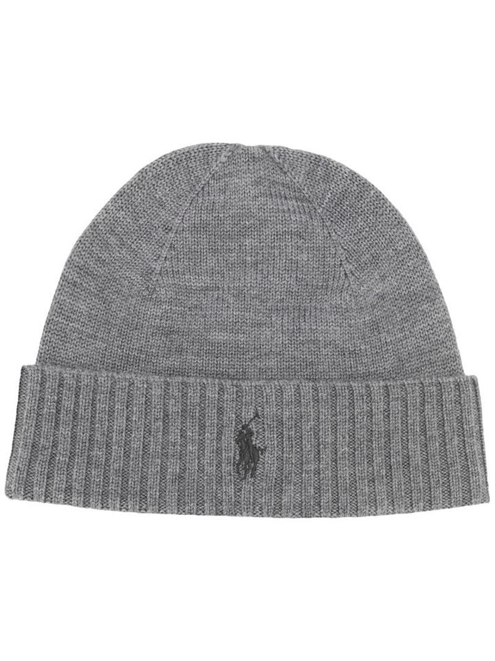 Ralph Lauren Logo Embroidered Hat - Grey