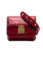 Stalvey Red Alligator Belt Bag