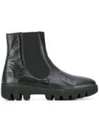 Rocco P. Chunky Sole Boots - Black
