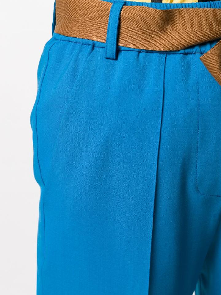 Alysi Slim-fit Trousers - Blue