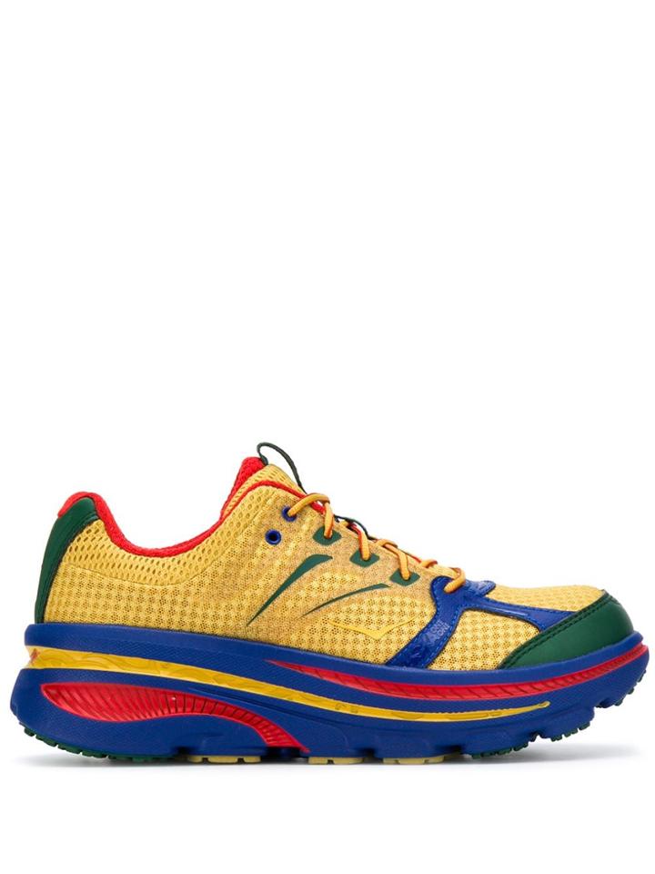Hoka One One X Eg Bondi Low Top Sneakers - Yellow