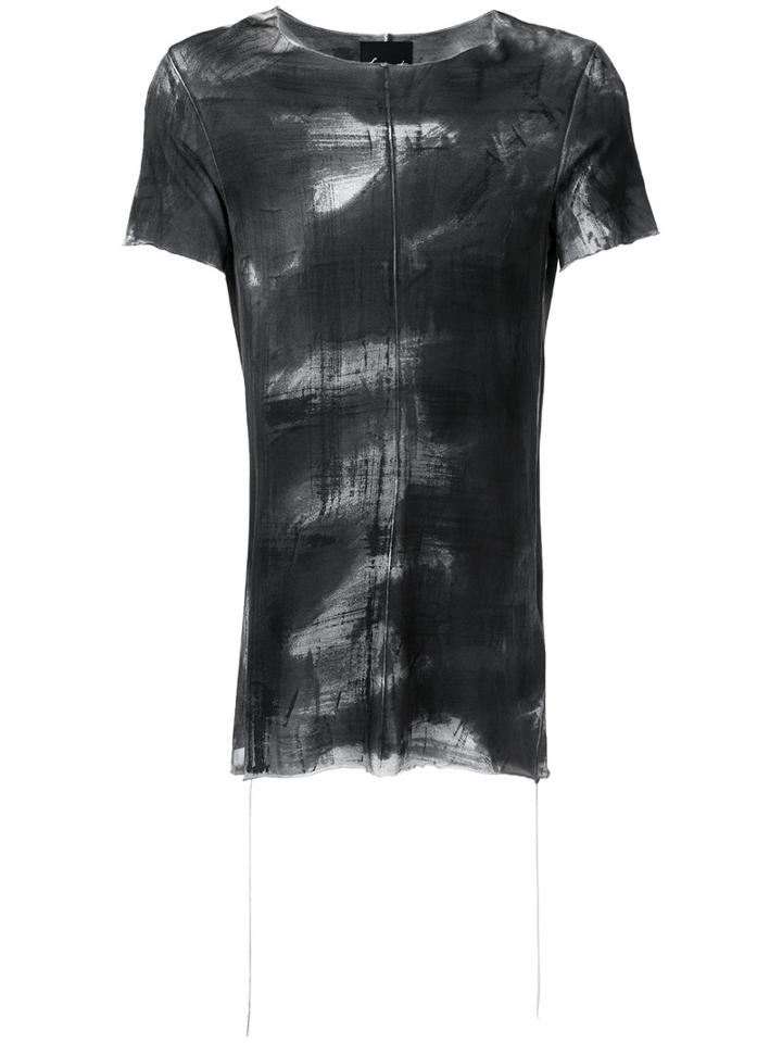 Fagassent - Sumi T-shirt - Men - Cotton/modal - 2, Grey, Cotton/modal