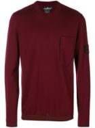 Stone Island Shadow Project Classic Crew Neck Sweater - Red