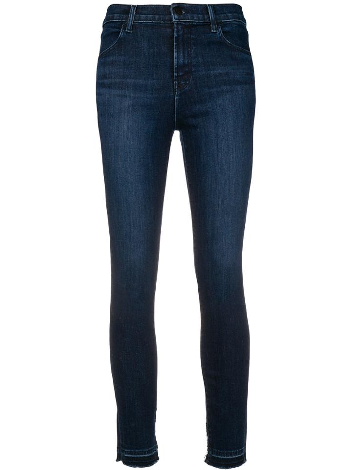 J Brand Alana Skinny Jeans - Blue