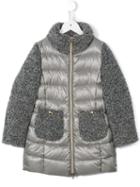 Herno Kids Padded Coat, Girl's, Size: 10 Yrs, Grey