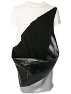 Rick Owens Oversized Asymmetric Structured T-shirt - Nude & Neutrals