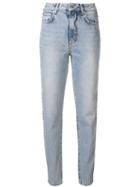 Fiorucci Tara Log Tape Jeans - Blue