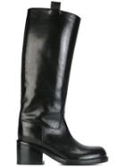 A.f.vandevorst Chunky Heel Knee Length Boots