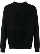 Ports 1961 - Tweed Trim Sweatshirt - Men - Cotton - Xl, Black, Cotton