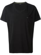 Diesel Chest Pocket T-shirt, Men's, Size: L, Black, Cotton