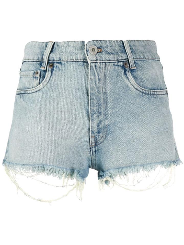 Miu Miu Denim Shorts - Blue