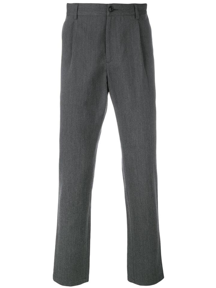 A.p.c. Straight-cut Formal Trousers - Grey