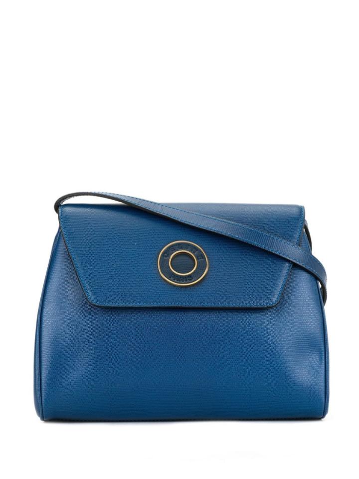 Céline Pre-owned Logo Ring Crossbody Bag - Blue