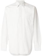 Christian Dior Vintage Pin Striped Shirt - White