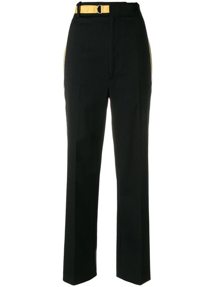 Joseph Belted High Waist Trousers - Black