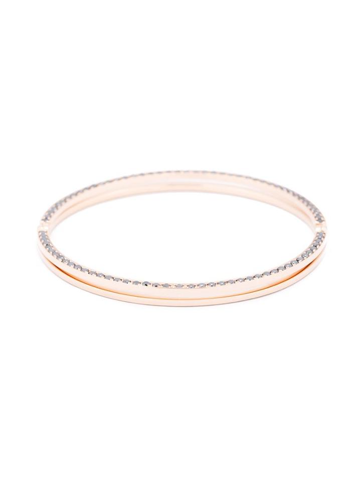 Kim Mee Hye Twisted Black Diamond And Gold Bracelet
