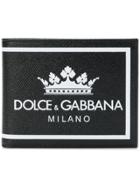 Dolce & Gabbana Logo Print Billfold Wallet - Unavailable