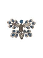 Oscar De La Renta Parlor Brooch - White
