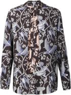 Loewe Baroque Print Top, Men's, Size: 41, Black, Viscose