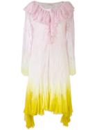 Philosophy Di Lorenzo Serafini Dip Dye Dress - Pink & Purple