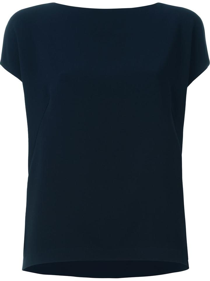 Alberto Biani Slash Neck Top